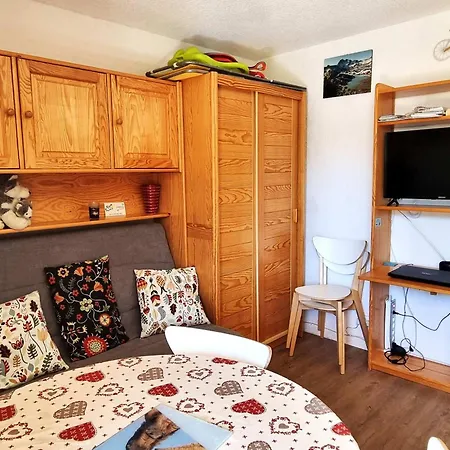 2 Pieces 4 Pers, Balcon Sud, Parking Appartement Valloire