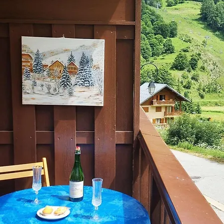 2 Pieces 4 Pers, Balcon Sud, Parking * Valloire